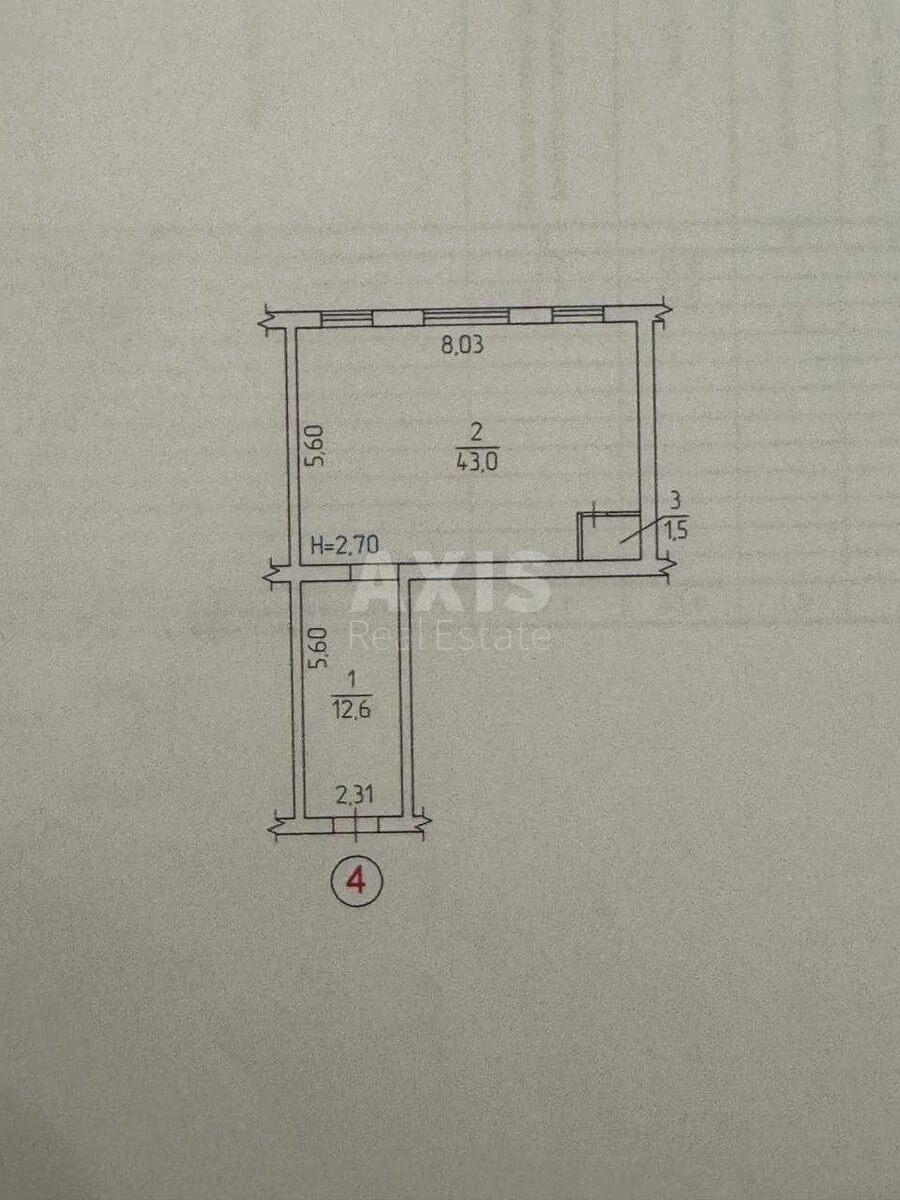 Trade object vul. Antonova Aviakonstruktora 35, 58m2594711