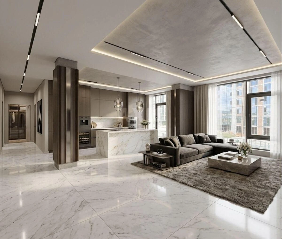 3k apartment vul. Andriya Verkhohlyada 18686921