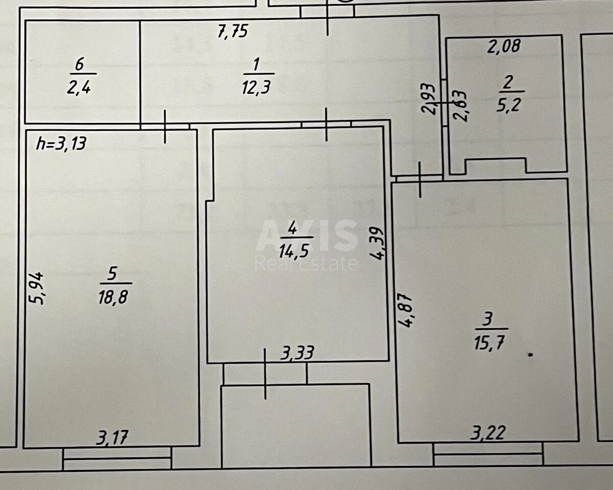 2к квартира ул. Университетская 17А6007815