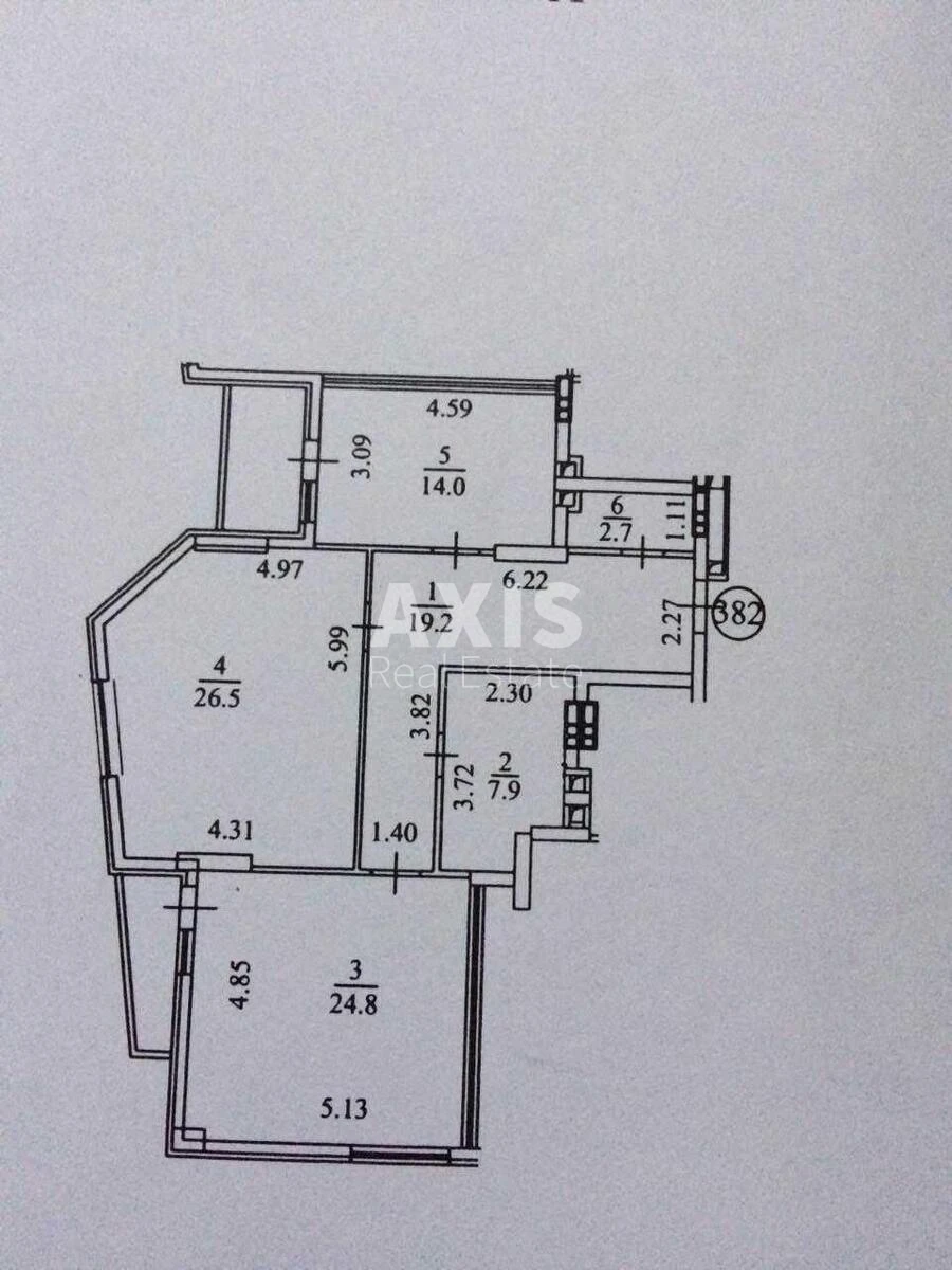 1к квартира ул. Руданского Степана 3А581417