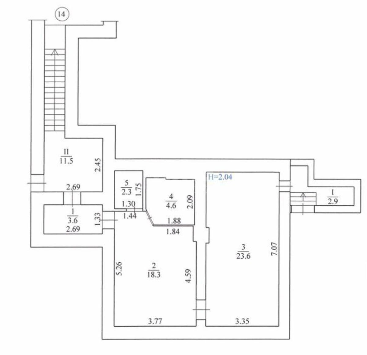 Trade object prov. Koval's'kyj 20/2, 55m2681322