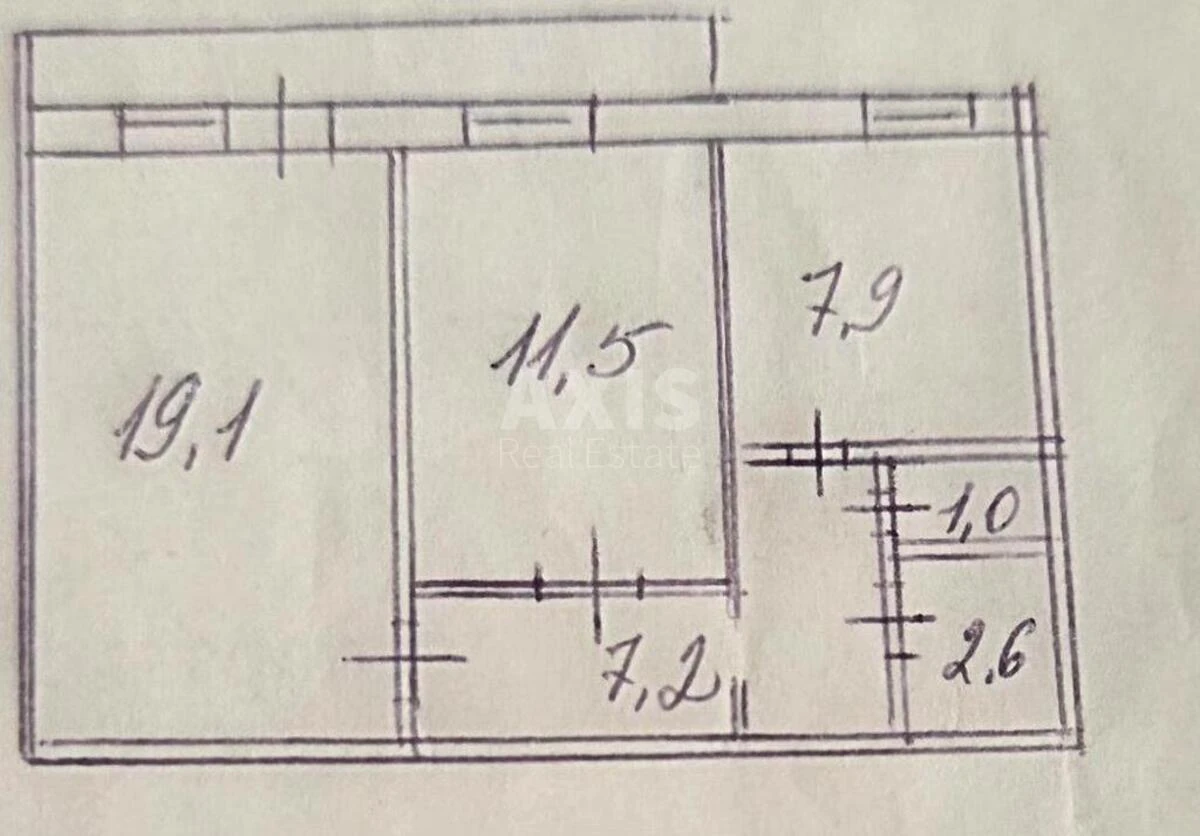 3k apartment vul. Raduns'ka 44656584