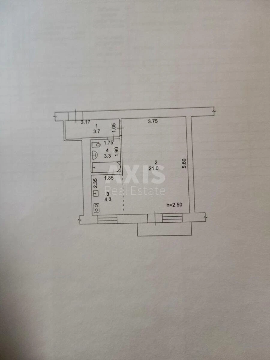 1k apartment vul. Degtjarivs'ka 28632869