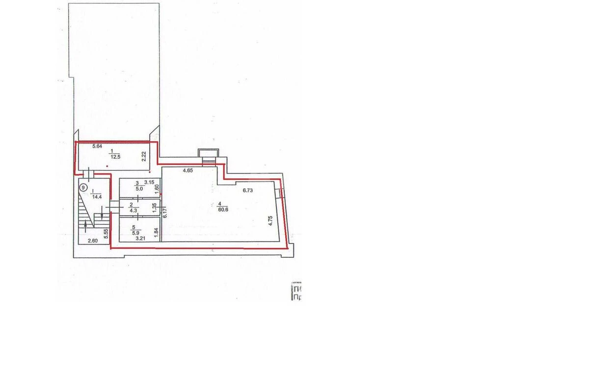 Объект торговли ул. Паторжинского 4, 88м26519811
