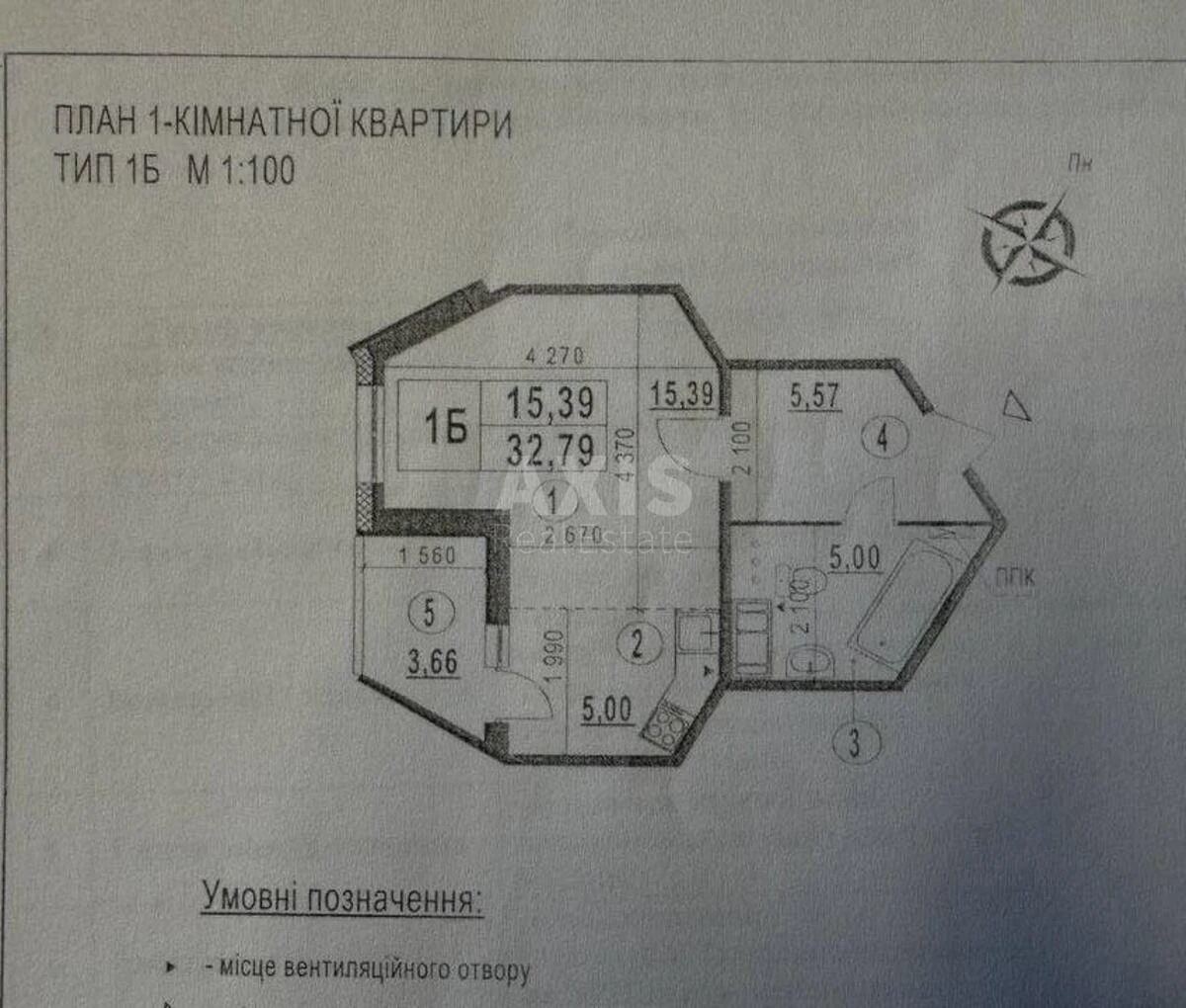 1k apartment vul. Yulia Zdanovska 85А6565215