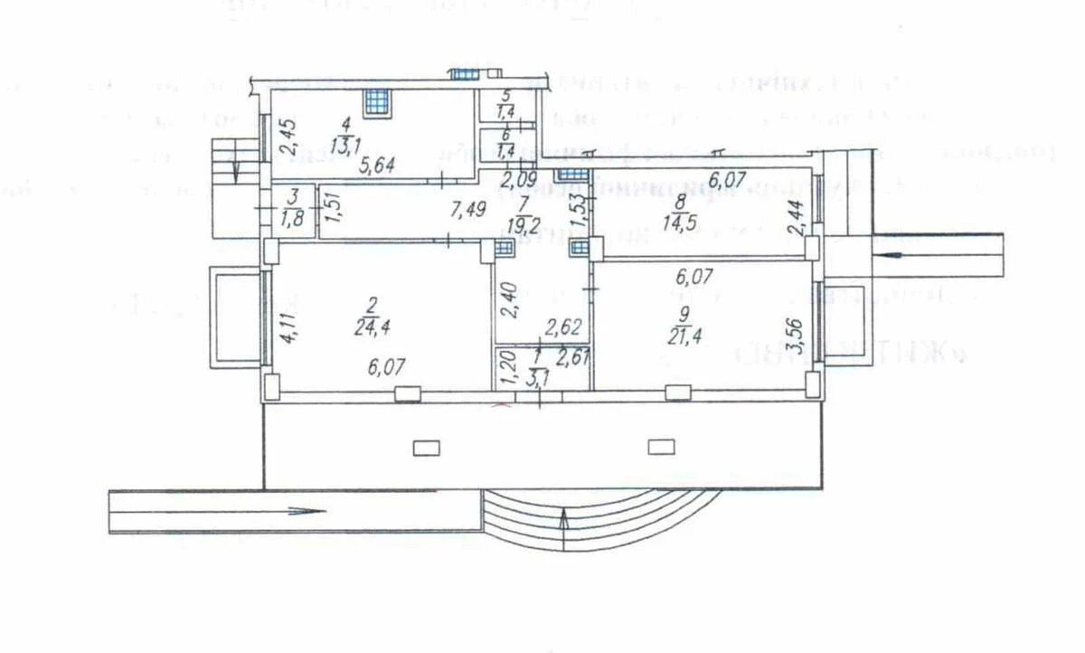 Office vul. Jurija Pashalina 17, 100m2704381