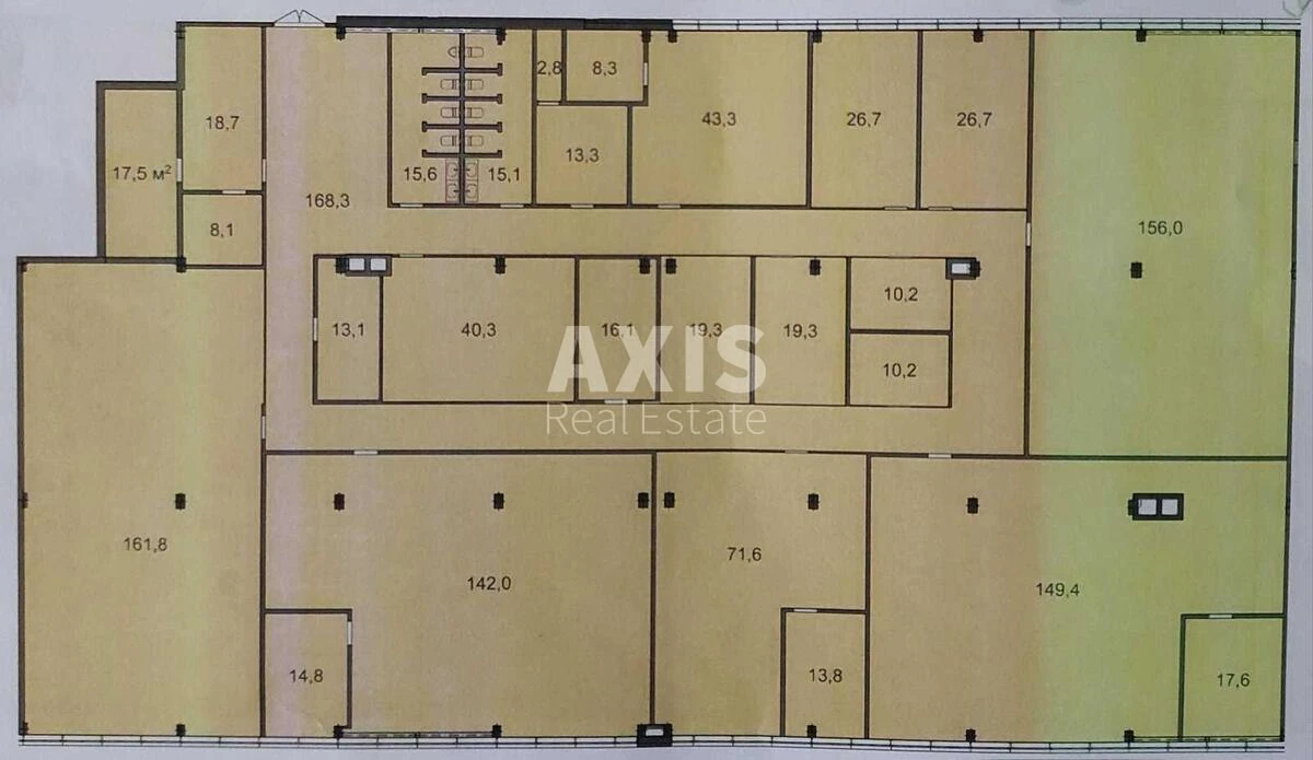 Office vul. Lavrs'ka Sixteen litres, 1220m25170010