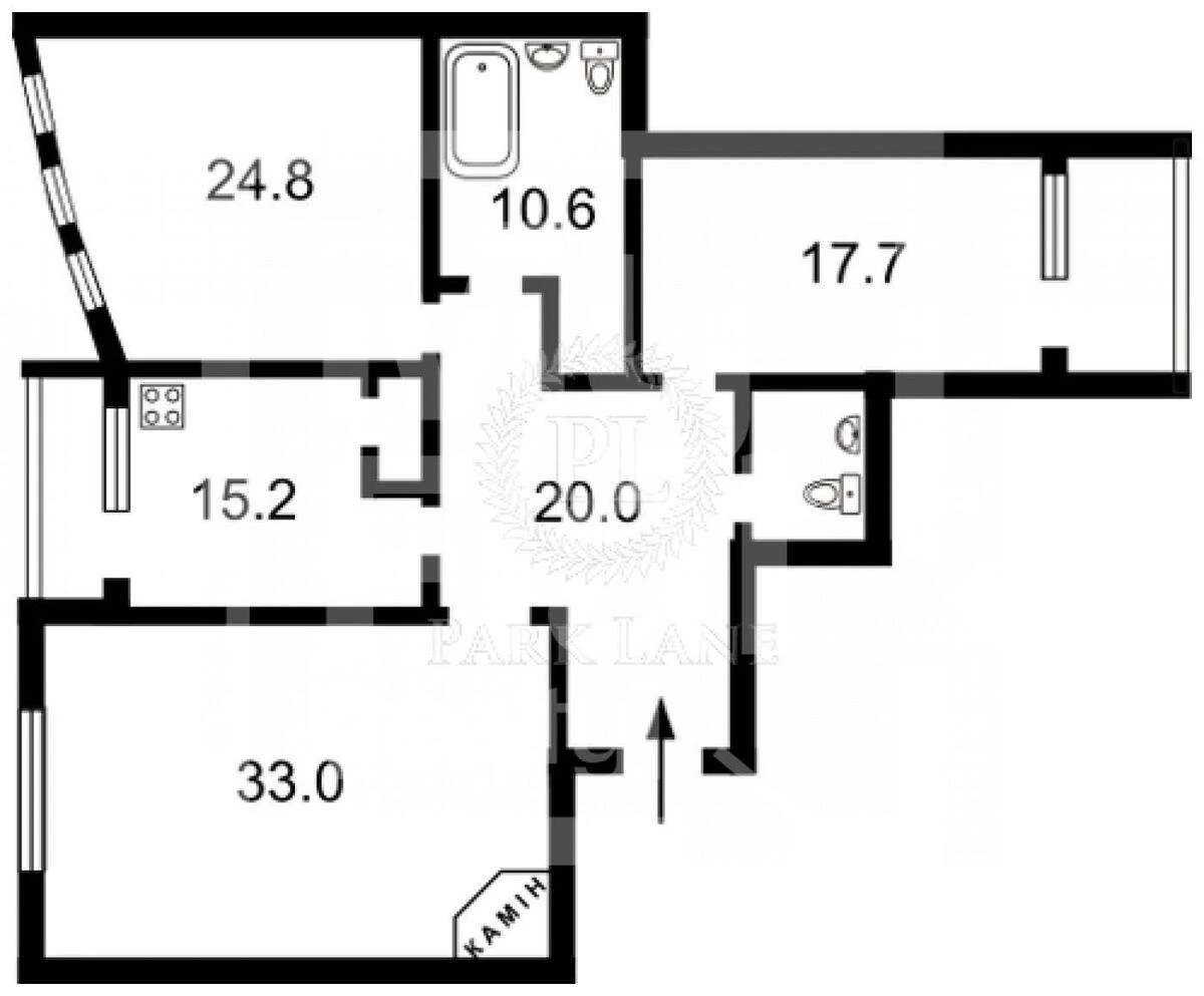 3k apartment bul. Lesi Ukrai'nky 236738818