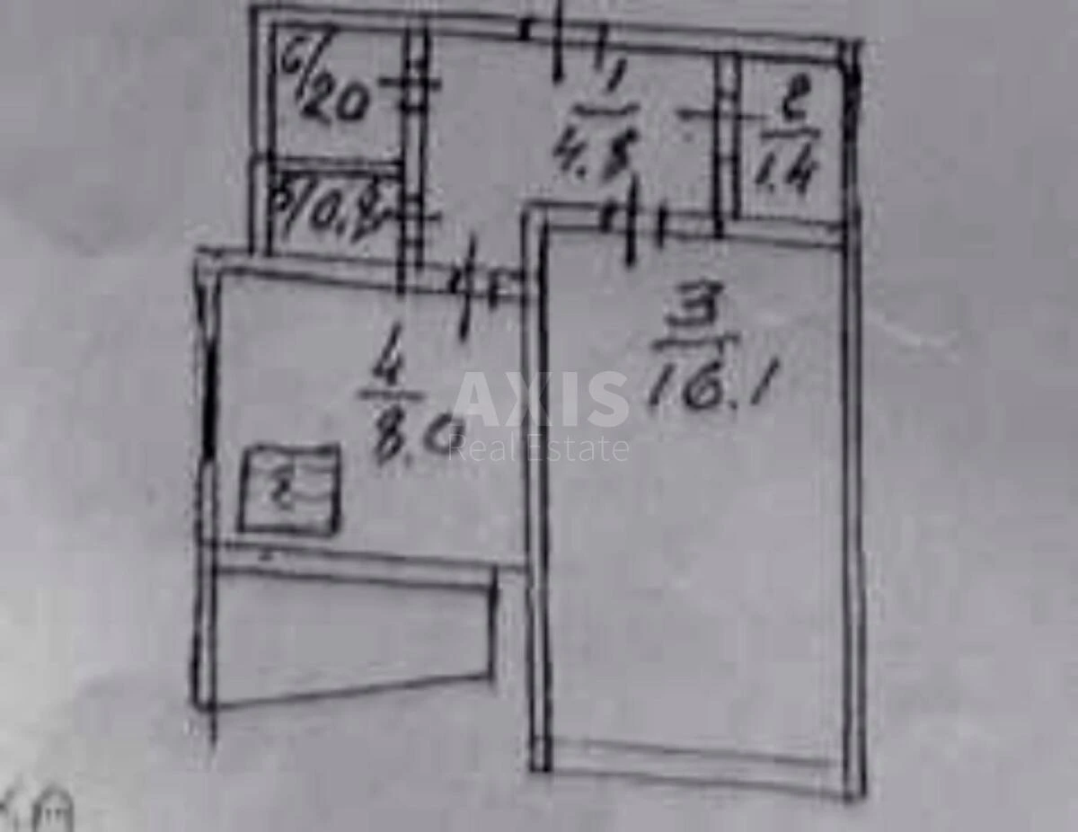 1k apartment pr-t Obolons'kyj 18Б676585