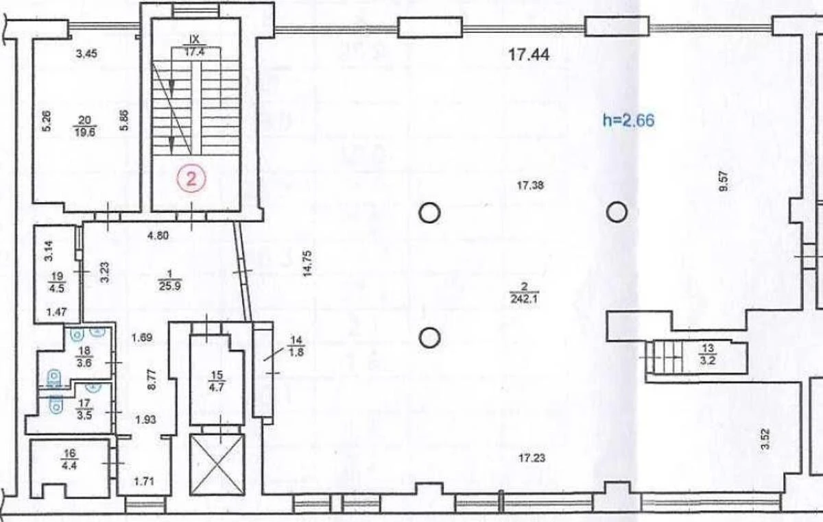 Office bul. Shevchenka Tarasa 35, 320m26794121