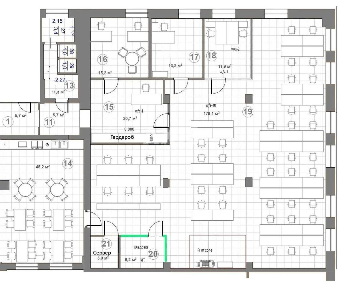 Office vul. Simyi Prakhovykh 58/10, 362m2670844