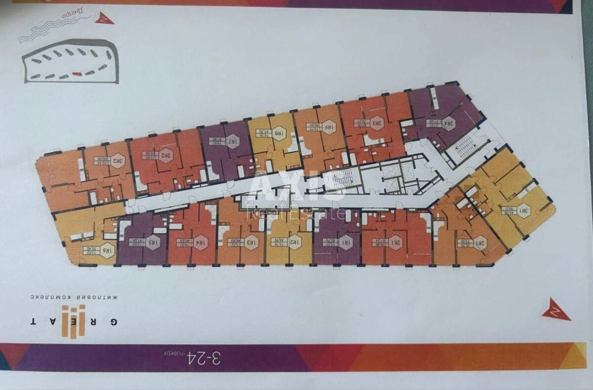 2k apartment vul. Prychal'na 8634588