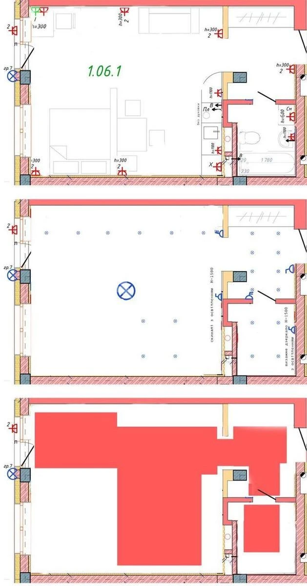 1k apartment vul. Stepana Rudnytskoho Eight A6561218