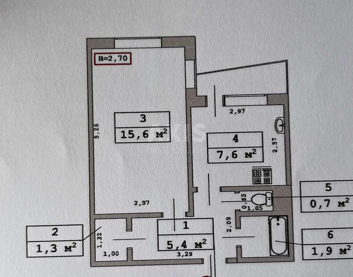 1к квартира ул. Ореста Левицкого 77042810