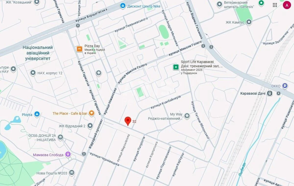 1к квартира ул. Августина Волошина 32А677359