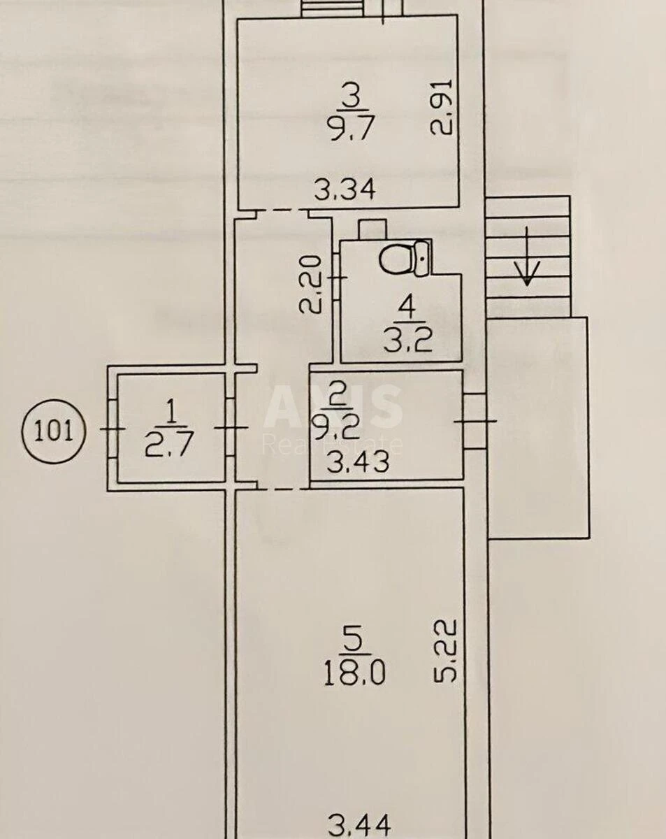 Trade object vul. Raduns'ka 9, 45m2518506