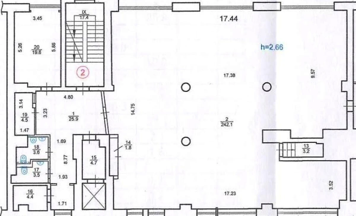 Офис бул. Шевченко Тараса 35, 320м2668885