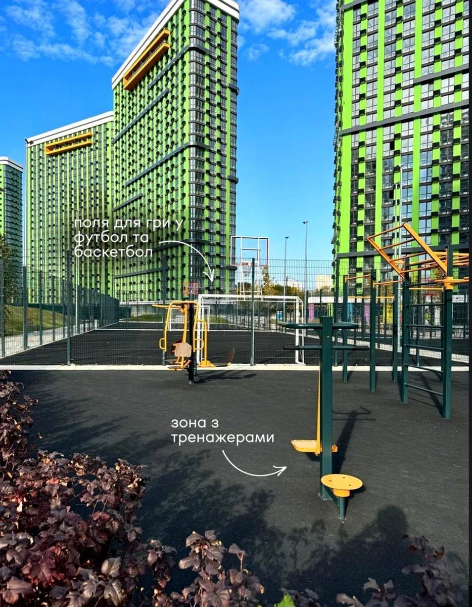 3k apartment nab. Dniprovs'ka 15Є640495