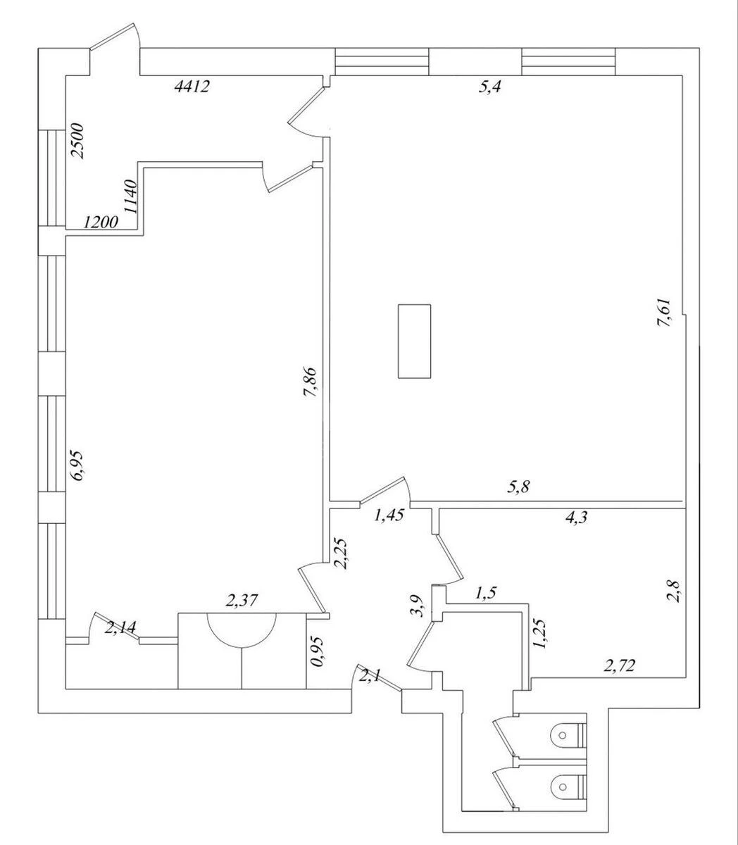 Office vul. Mezhygirs'ka 87А, 110m2719558
