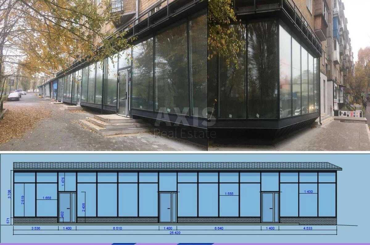 Trade object bul. Chokolivs'kyj 37, 58m2650020