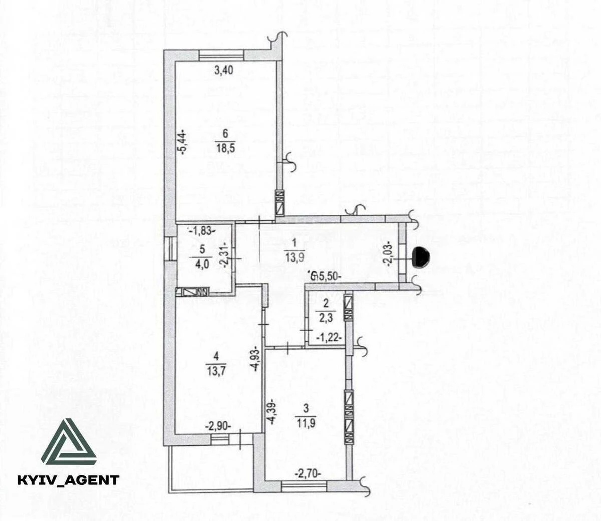 2k apartment vul. Metrologichna 109647436