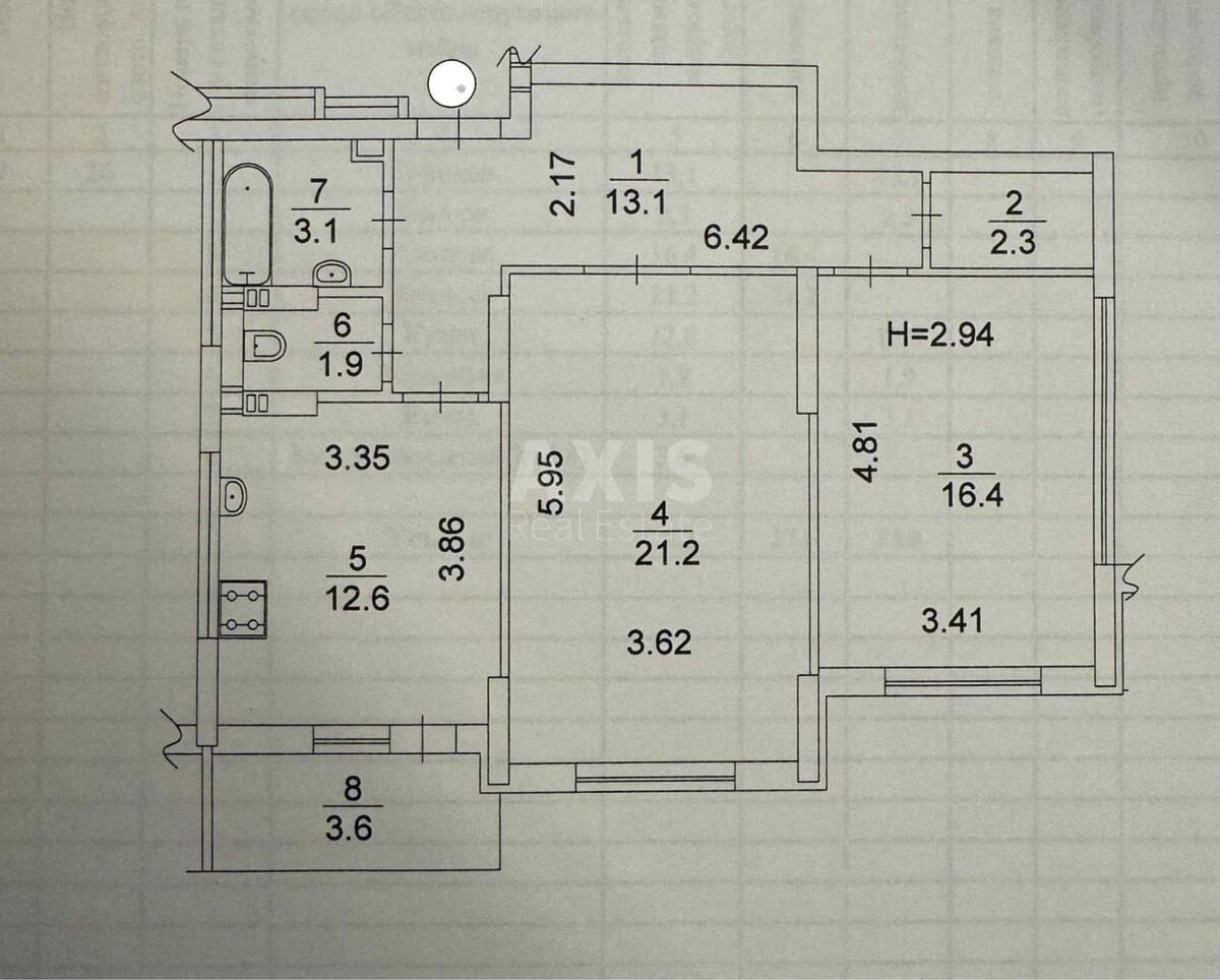 2к квартира пр-т Науки 30587578