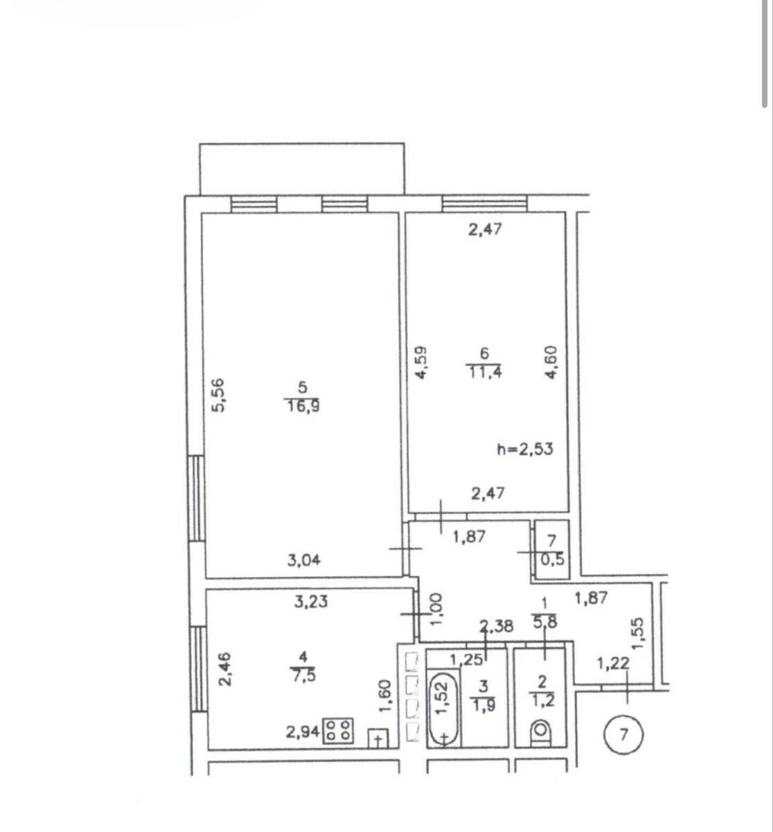 2к квартира ул. Геннадия Афанасьева 24/27077411