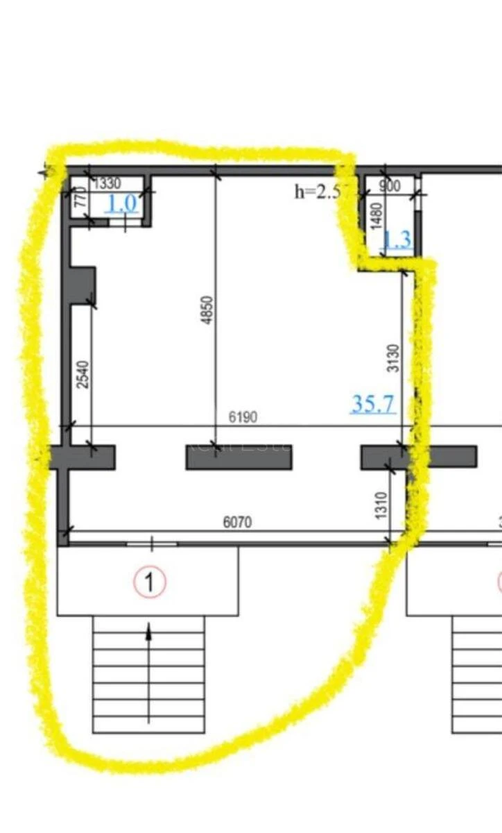 Объект торговли пр-т Оболонский 12, 36м2624813