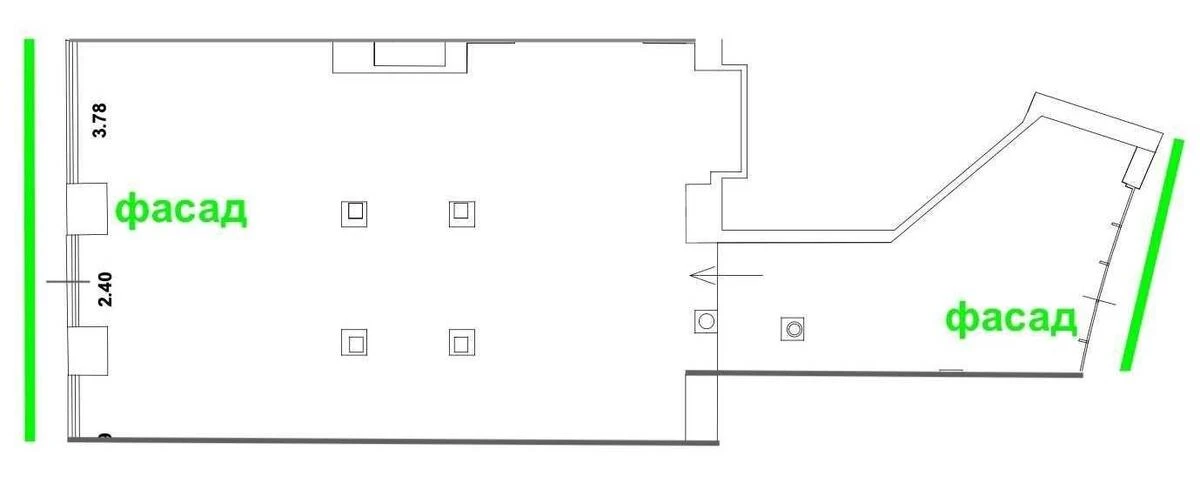 Объект сервиса ул. Бассейная 2А, 230м26516713