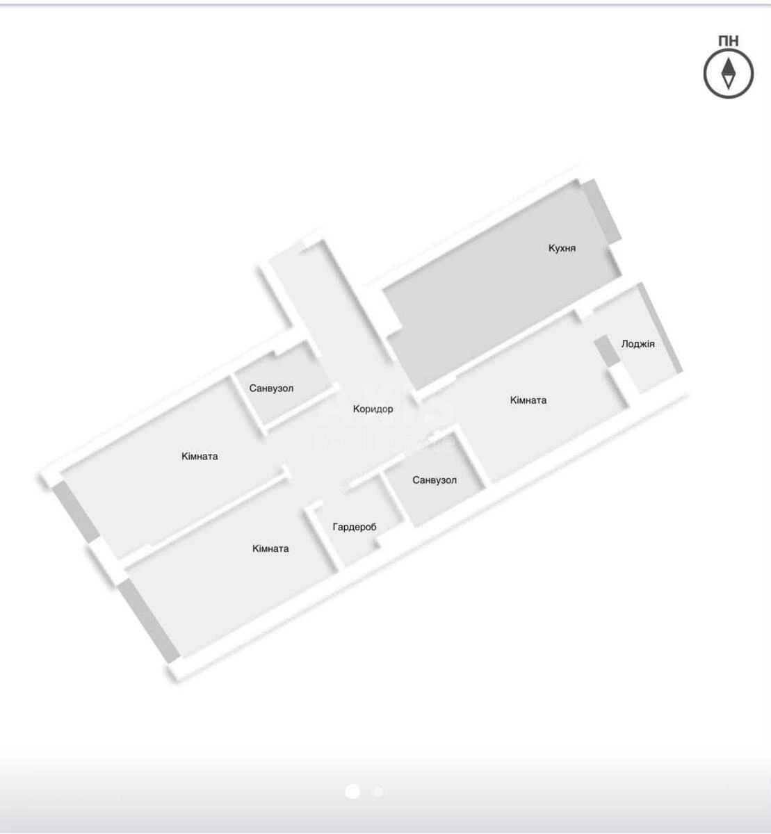 3к квартира ул. Шолуденко 306986415