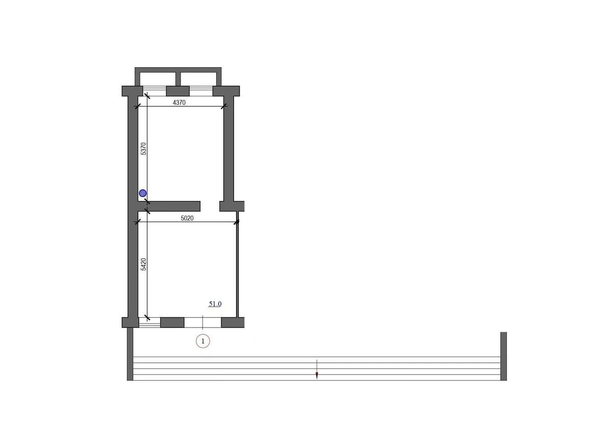 Trade object vul. Skoropads'kogo Pavla 51/102, 51m2684034