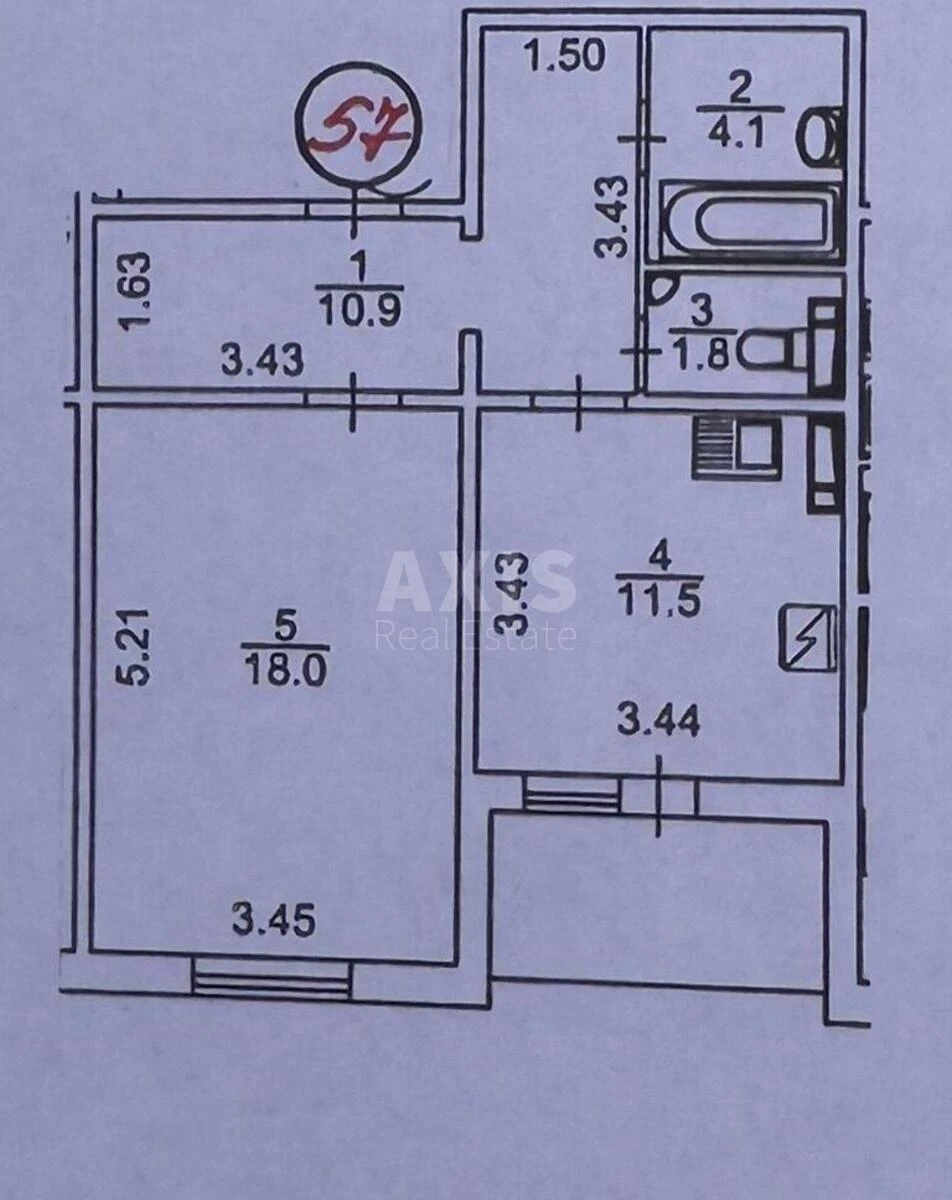 1k apartment vul. Danchenka Sergija 36677810