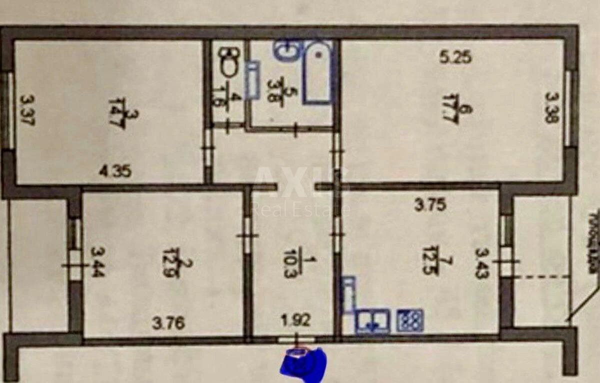 3k apartment vul. Danchenka Sergija 28666391