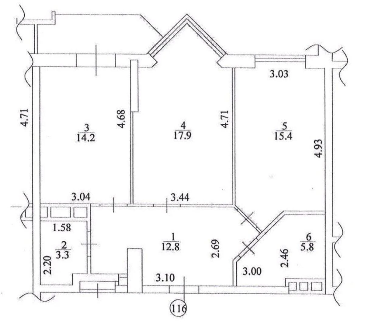 2k apartment vul. Saperne Pole 14/55683859