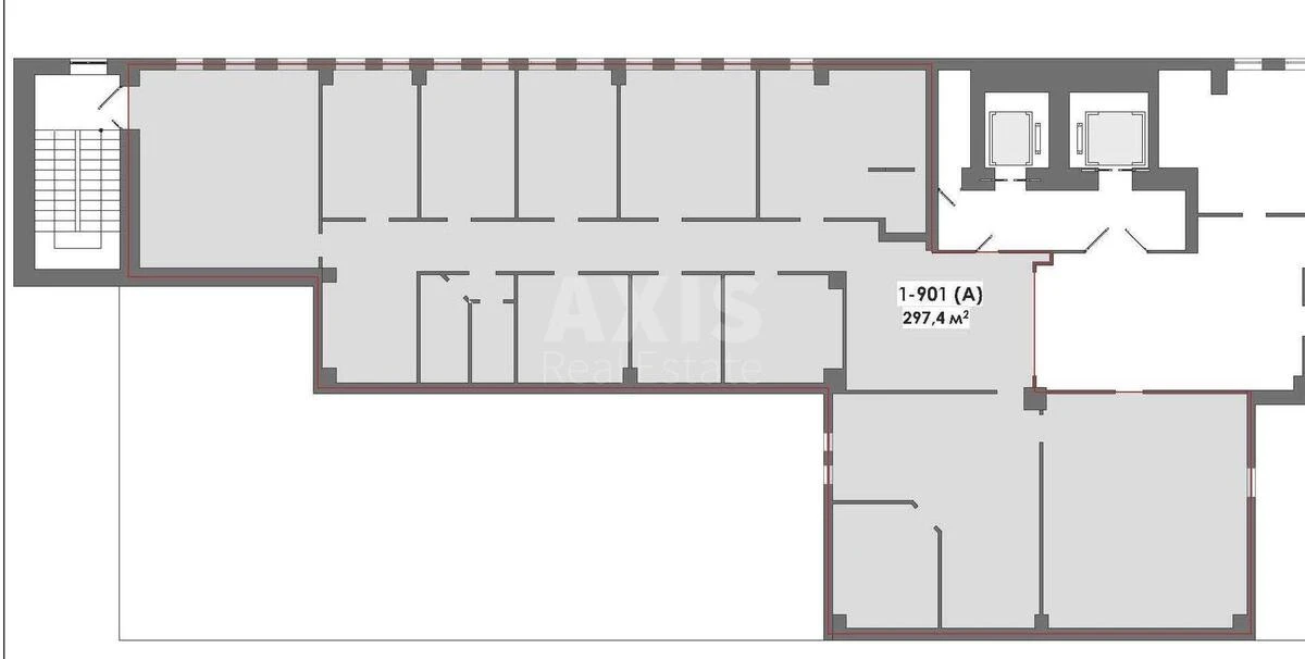 Office vul. Geroi'v Kosmosu 4, 290m2656744