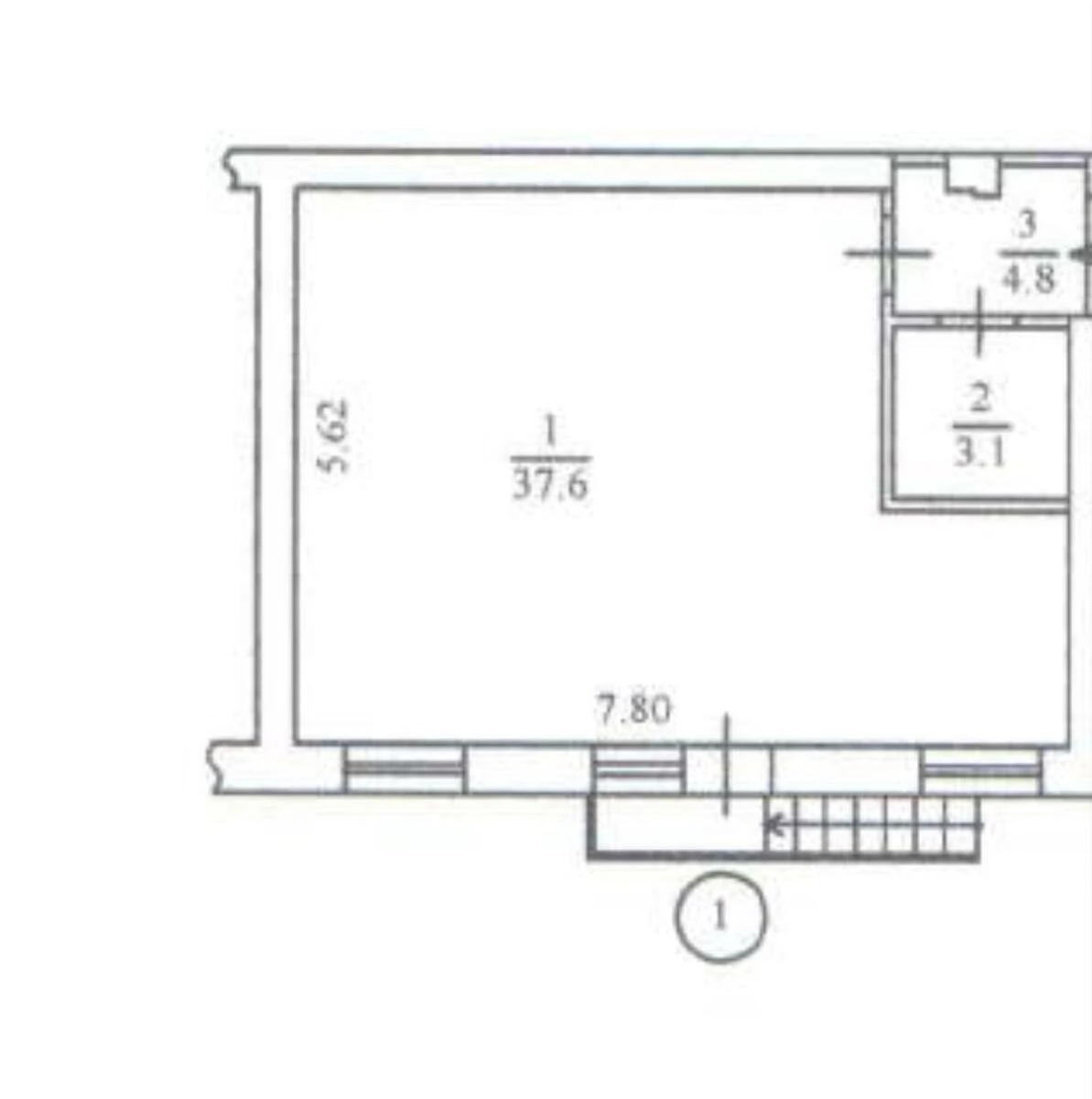 Trade object vul. Ol'zhycha 10, 42m2608814