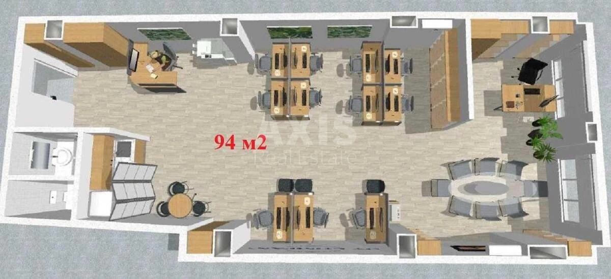Офис ул. Константиновская 75, 94м2684371