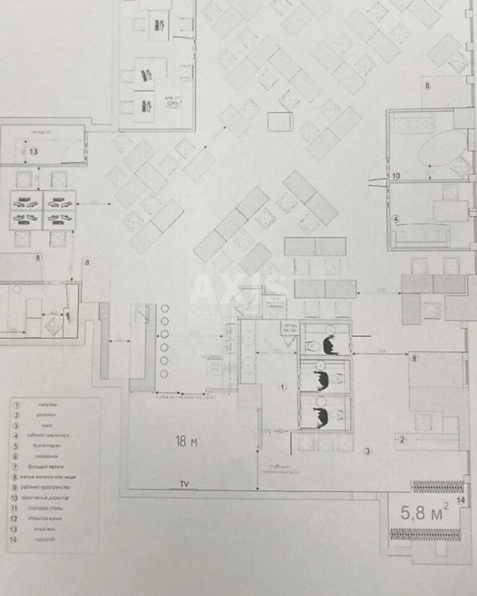 Офис ул. Большая Васильковская 72, 322м26613211