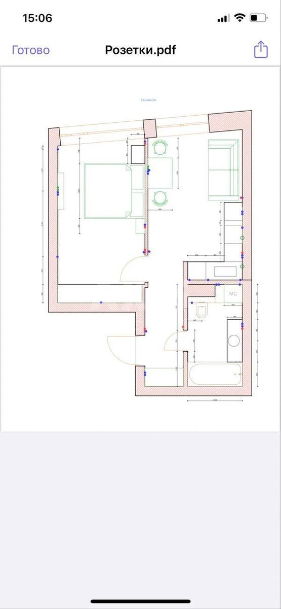 1k apartment vul. Zarichna 16685645