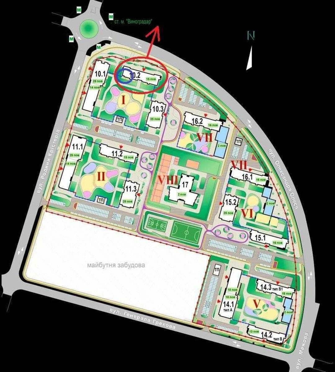 Service object vul. Oleksandra Olesja 7, 69m26519910