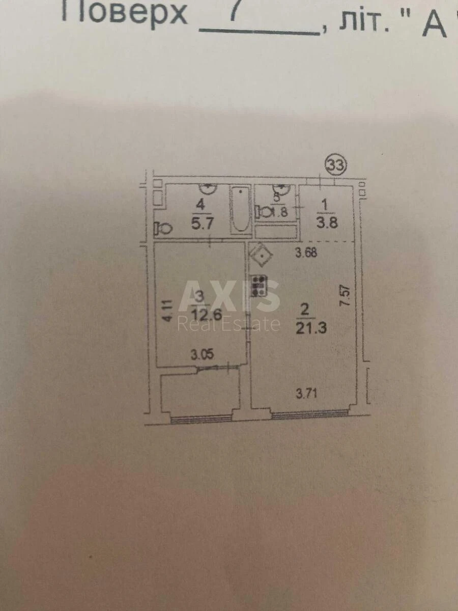 1k apartment vul. Zarichna 6, корп. 36603614