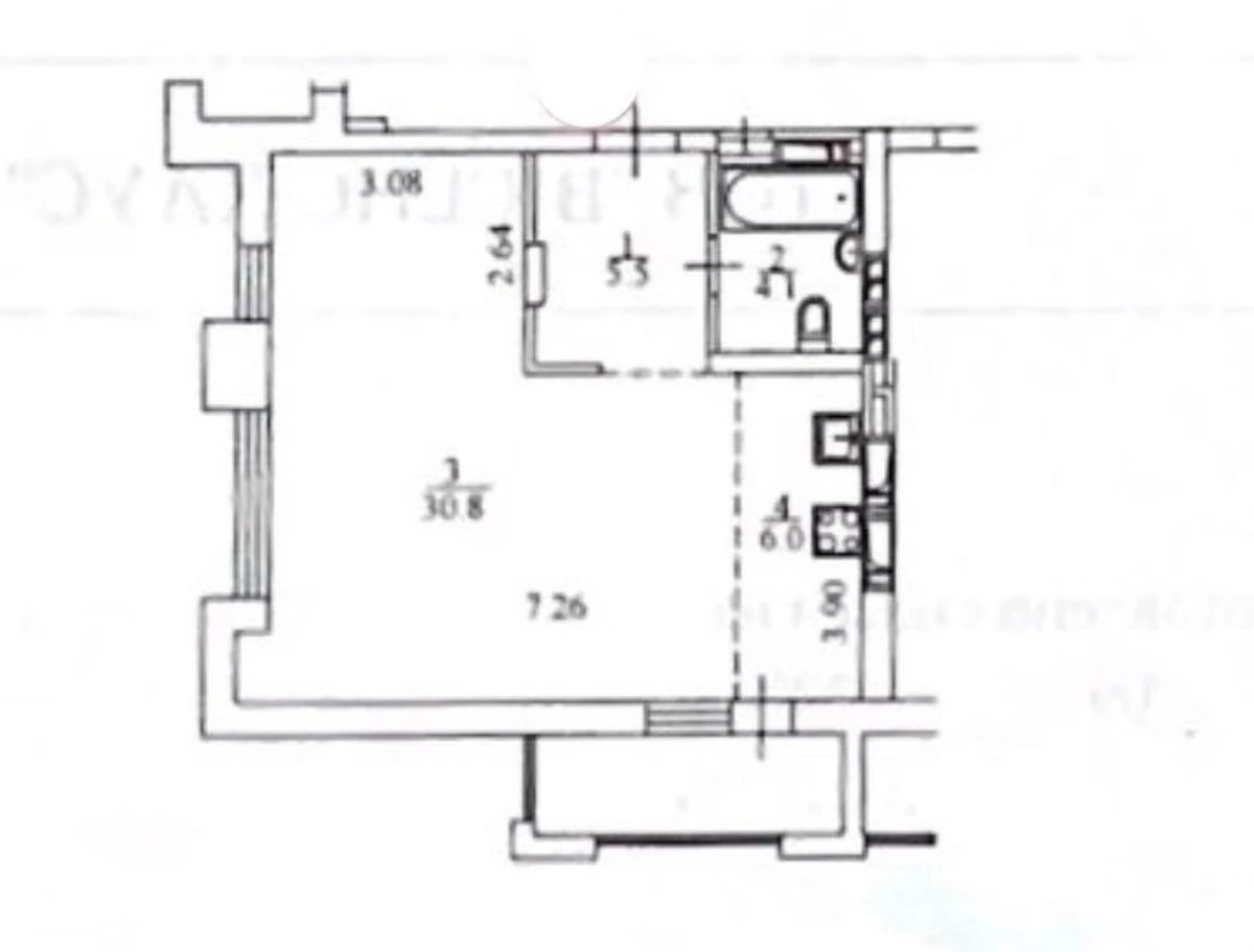 1k apartment pr-t Moskovs'kyj 2Д536497