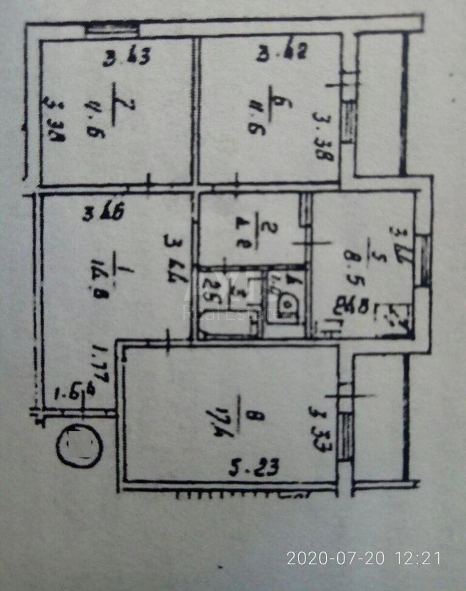 3к квартира ул. Руденко Ларисы 3А6618919