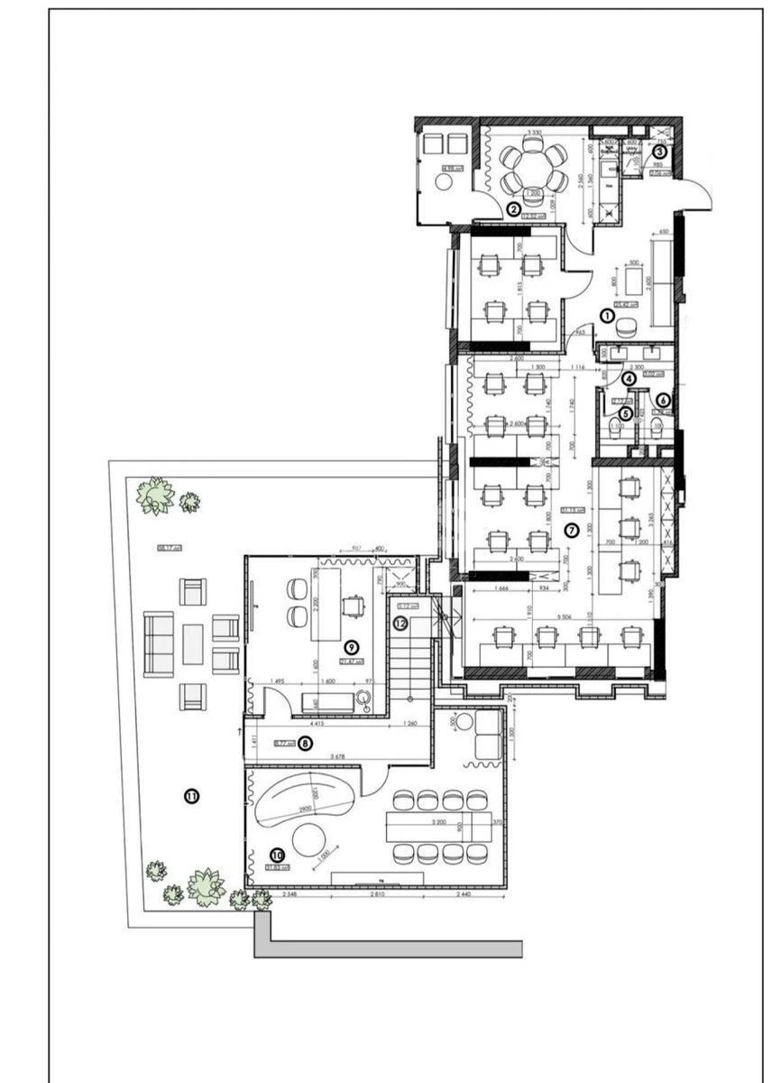 Office vul. Bul'varno-Kudrjavs'ka 15Є, 170m25932610