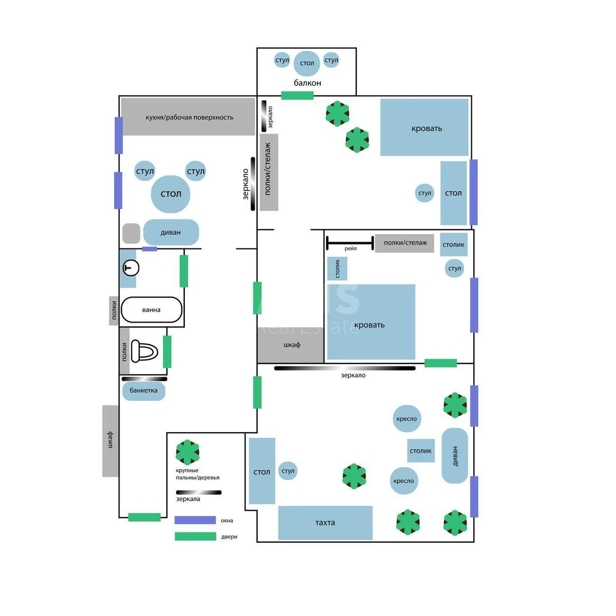 3k apartment vul. Gonchara Olesja 86699216