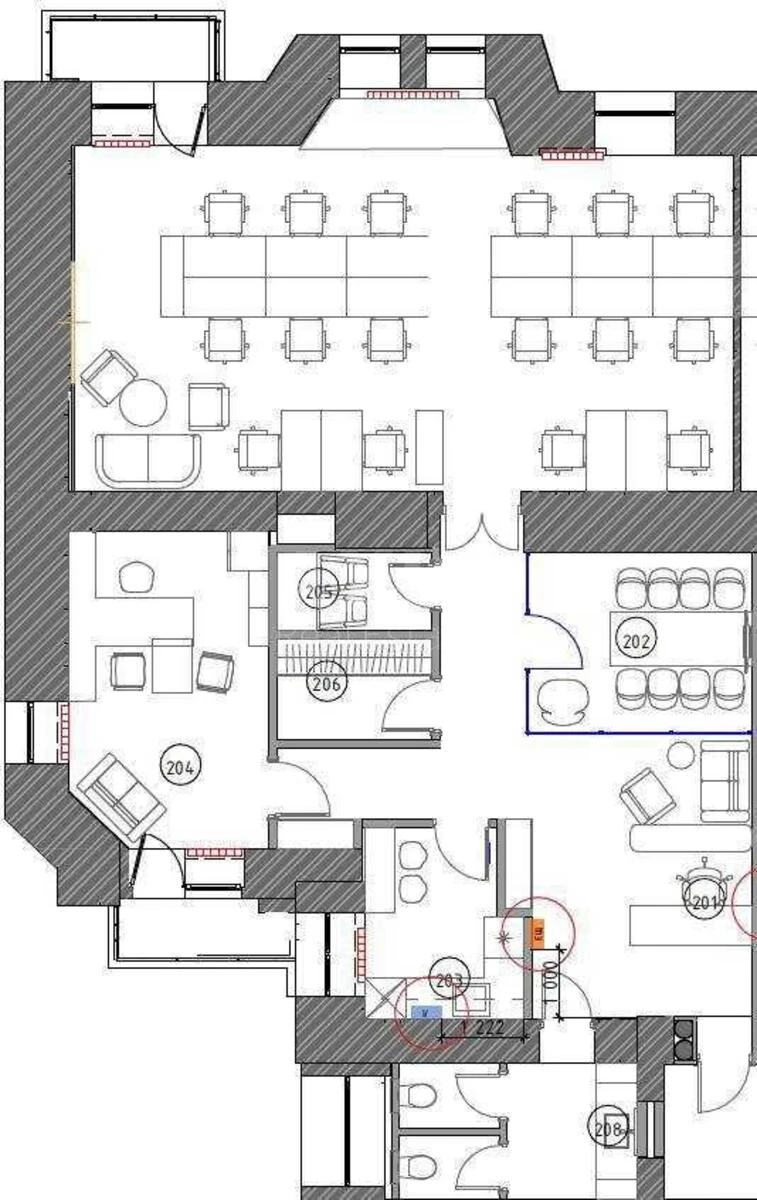 Office vul. Antonovycha 9, 125m26720014