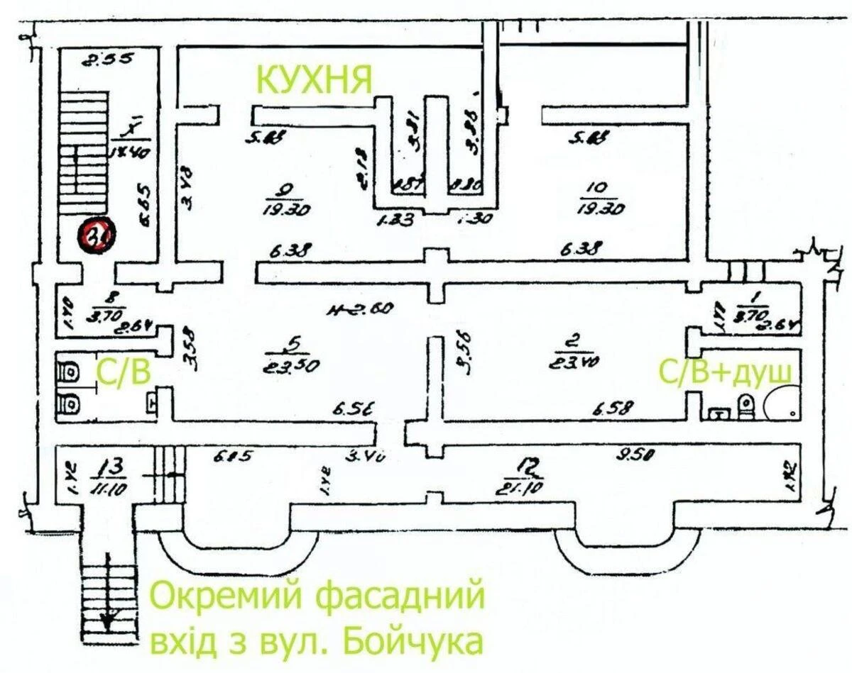Trade object vul. Mykhayla Boychuka 12А, 173m2684386