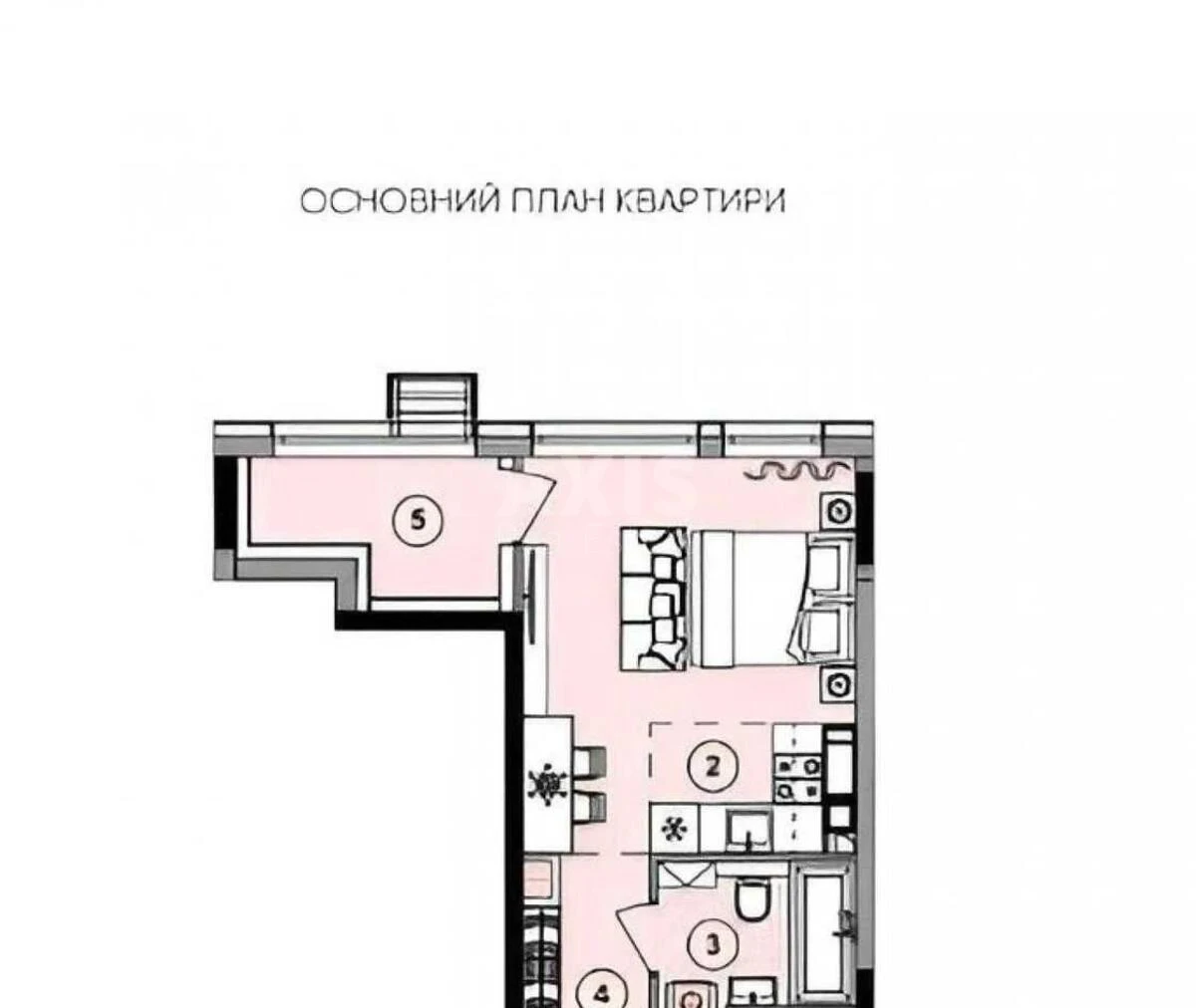 1k apartment vul. Berkovec'ka 6718291