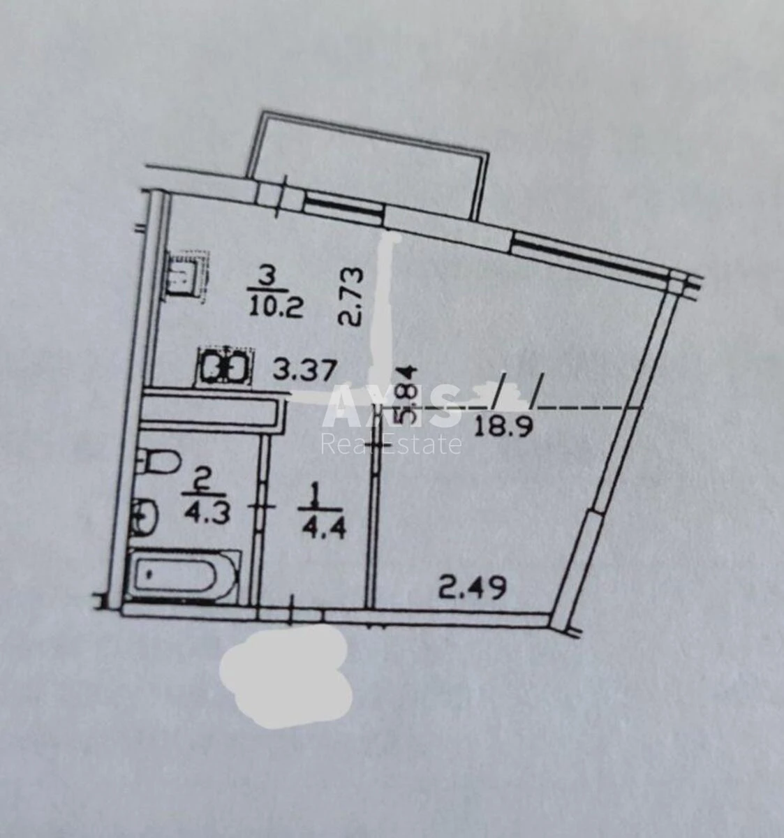 2k apartment pr-t Volodimira Іvasyuka Two-dimensional6417212
