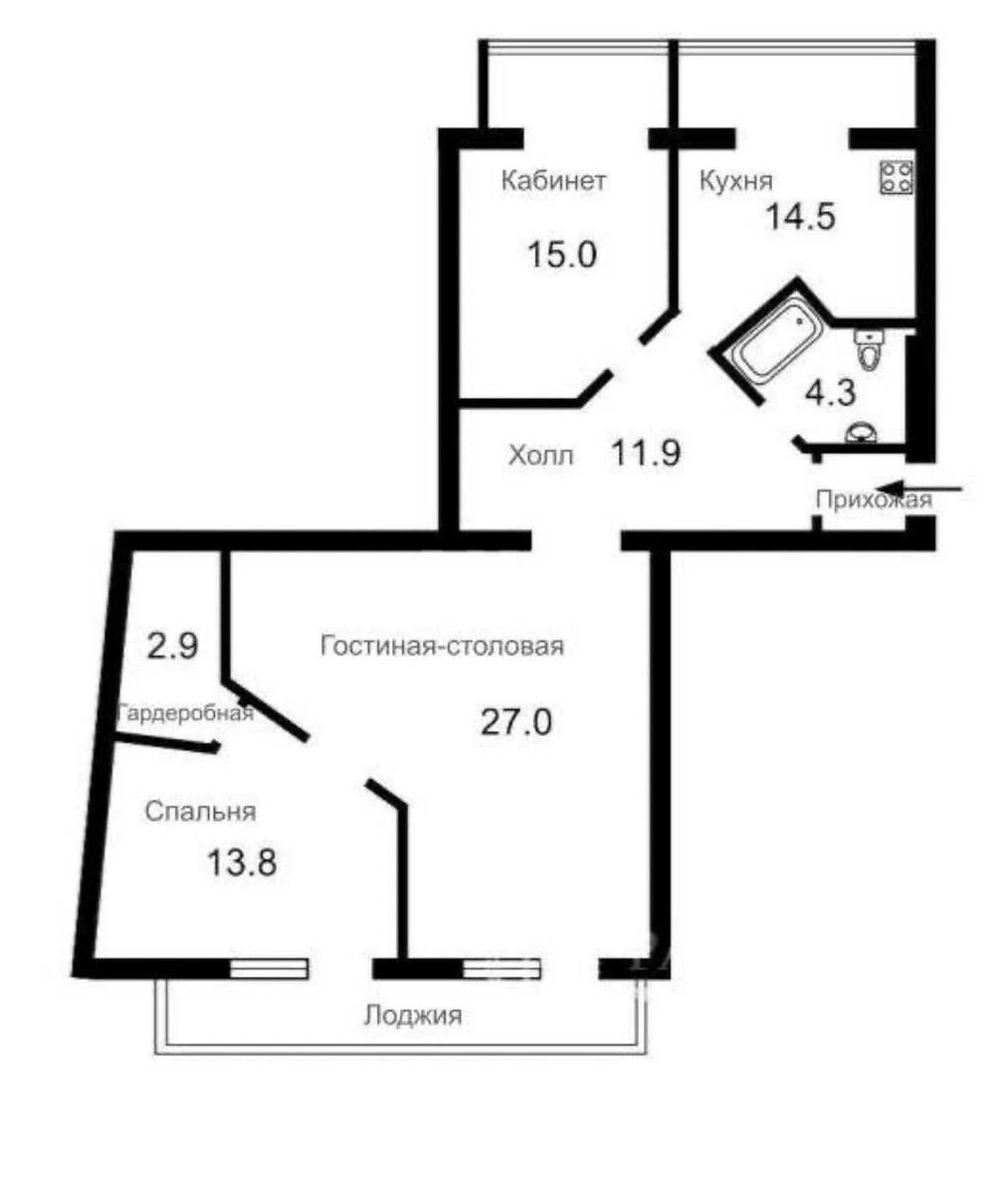 3k apartment vul. Velyka Zhytomyrs'ka 14714138